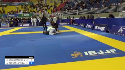 JOSÉ SOUSA MACEDO NETO vs ABRAÃO ROBERT LEITE DA SILVA 2023 Brasileiro Jiu-Jitsu IBJJF