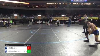 197 lbs 3rd Place - Danny Starr, Penn State WC vs Matthew Abraham, Toledo