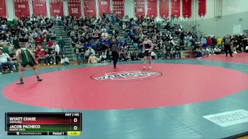 165 lbs Cons. Round 5 - Wyatt Chase, Highland vs Jacob Pacheco, Monte Vista