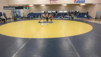 174 lbs Cons. Round 4 - Jon Schoenlein, Embry-Riddle (Ariz.) vs Richard Halvorson, Sierra College
