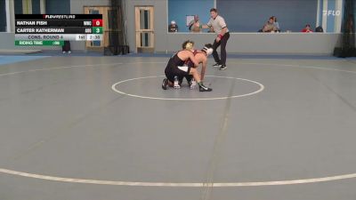 125 lbs Cons. Round 4 - Carter Katherman, Augustana (SD) vs Nathan Fish, Western Wyoming College
