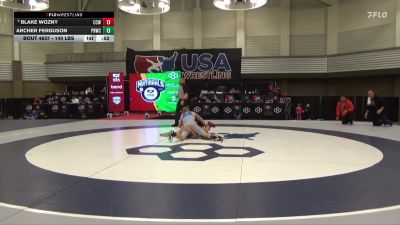 140 lbs Cons. Semis - Blake Wozny, Cory Clark Wrestling vs Archer Ferguson, Pleasant Hill Wrestling Club