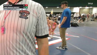 106 lbs Consi Of 16 #1 - Bryce Fiore, FL vs Amir Newman-Winfrey, IA