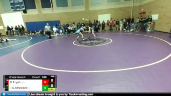 120lbs Champ. Round 4 - Gracianna Strickland, Hillsboro vs Olivia Engel, Kelso (Girls)