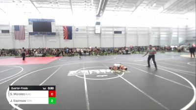 62 lbs Quarterfinal - Stetson Morales, Blackcat WC vs Jesse â??Ã?ÃºEL GALLO NEGROâ??Ã?Ã¹ Espinoza, Total Kaos WC