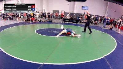 113 lbs Cons. Round 3 - Jace Prabhu, WreSTL vs Blake Doss, Red Cobra Wrestling Academy