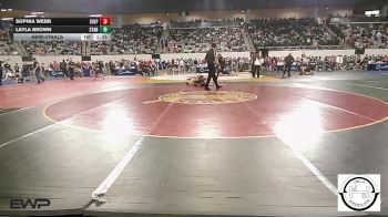 130 lbs Semifinal - Sophia Webb, Sulphur vs Layla Brown, Standfast