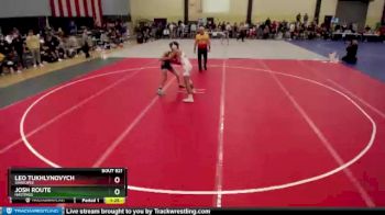 145 lbs 7th Place Match - Josh Route, Hastings vs Leo Tukhlynovych, Shakopee