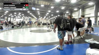 106 lbs Rr Rnd 1 - Lucas Foreman, Flickr Boyz Daifugo vs Bennett Ferraro, Micky's Maniacs Blue