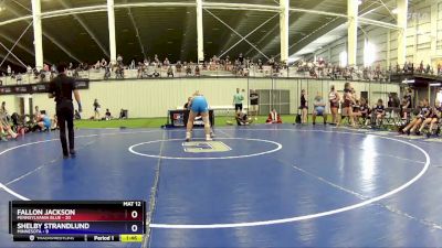 163 lbs Round 4 (6 Team) - Fallon Jackson, Pennsylvania Blue vs Shelby Strandlund, Minnesota