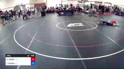 48 kg Cons 16 #1 - Aiden Jalajel, Threestyle Wrestling Of Oklahoma vs Jet Abbott, Delta Wrestling Club