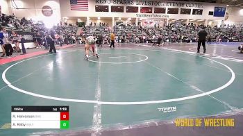 135 lbs Round Of 16 - Richard Halvorson, Durham Wrestling Club vs Alias Raby, West Valley