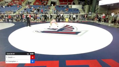 144 lbs Cons 64 #1 - Tristan Dodd, NM vs Dalton Compton, LA