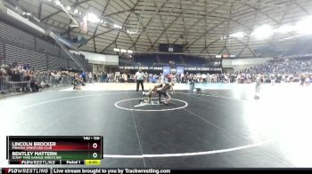 110 lbs Cons. Round 4 - Bentley Mattern, Scrap Yard Garage Wrestling vs Lincoln Brocker, Piranha Wrestling Club