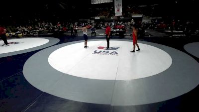 132 lbs Jose Garcia, CVWA - Central Valley Wrestling Association vs Caden Garriott, LAWA - Los Angles Wrestling Association