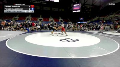 165 lbs Cons. Rd Of 16 - Blake Jacobson, VA vs Syler Zdanczewicz, WI