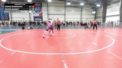 285 lbs Consi Of 16 #1 - Joshua Moshkovich, NY vs Bryson Barnett, SC