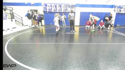 70 lbs Rr Rnd 5 - Graycie Card, Tulsa Blue T Panthers vs Zane Nelson, Owasso Takedown Club