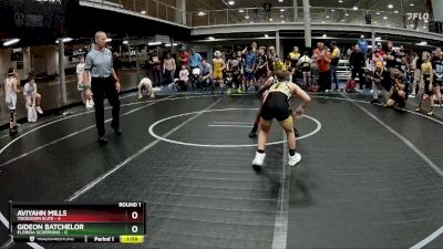 76 lbs Round 1 (8 Team) - Gideon Batchelor, Florida Scorpions vs Aviyahn Mills, Takedown Elite