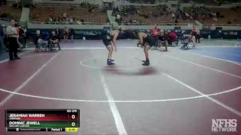 D2-215 lbs Cons. Round 2 - Dominic Jewell, Willow Canyon vs Jeramiah Warren, Verrado