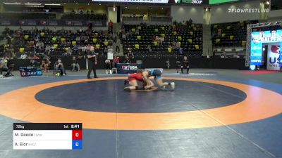 72 kg Semifinal - Marlynne Deede, Twin Cities Regional Training Center vs Amit Elor, NYC/TMWC