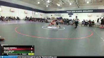 182 lbs Round Two - Blake Sherrill, Sandpoint vs Kyle Kelley, Newberg 2