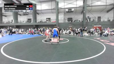 U16 FS - 165 lbs Cons. Round 2 - Shane Stoffer, Peninsula Wrestling Club vs Joel Estrada, Washington