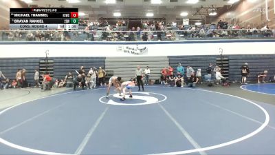 110 lbs Cons. Round 4 - Brayan Rangel, 208 Spartan WC vs Michael Trammel, Fighting Squirrels Wrestling Club