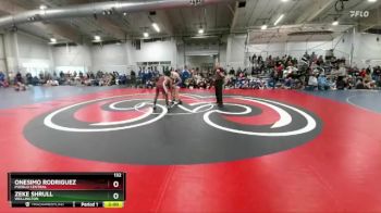 132 lbs Champ. Round 1 - Zeke Shrull, Wellington vs Onesimo Rodriguez, Pueblo Central