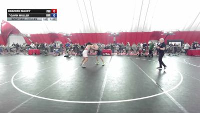 215 lbs Quarters - Braeden Maxey, Pinnacle vs Gavin Muller, Caveman