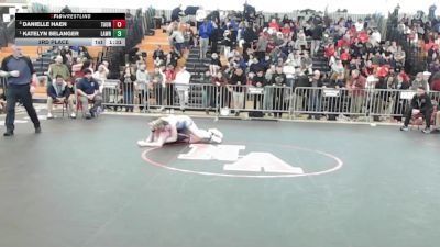 145 lbs 3rd Place - Danielle Haen, Taunton vs Katelyn Belanger, Lawrence