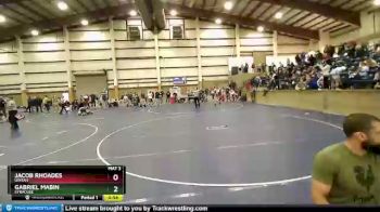 150 lbs Quarterfinal - Jacob Rhoades, Uintah vs Gabriel Mabin, Syracuse