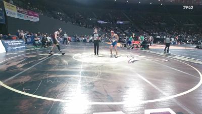 4A Boys 132 lbs Cons. Round 2 - Wyatt Bird, Cascade Boys vs Daniel Jackson, Madras Boys