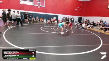 105 lbs Round 2 (6 Team) - Jackson Shipley, Reece Warriors vs Matthew Govea, Spartan Mat Club
