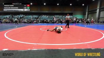 110 lbs Quarterfinal - Paezlie Kerr, F-5 Grappling vs Kaiulani Kekahuna, FLOW Academy