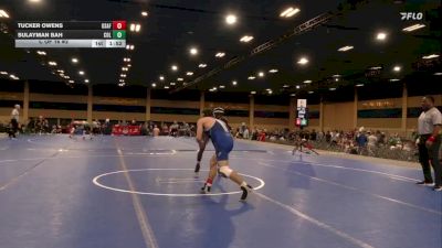 125 lbs C Of 16 #2 - Tucker Owens, Air Force vs Sulayman Bah, Columbia