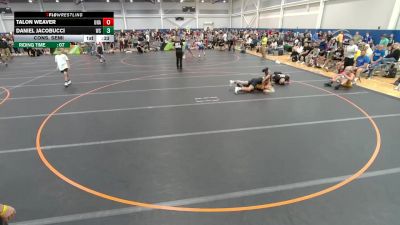 120 lbs Cons. Semi - Talon Weaver, Unattached vs Daniel Jacobucci, Westshore