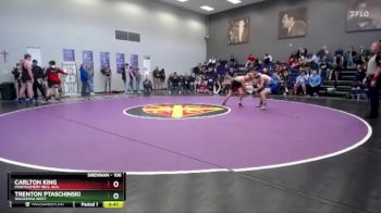 106 lbs Cons. Round 3 - Carlton King, Montgomery Bell Aca. vs Trenton Ptaschinski, Waukesha West