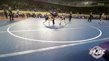 65 lbs Round Of 16 - Justine Smith, Mighty Bluebirds vs Allison Kelley, Tuttle Wrestling Club