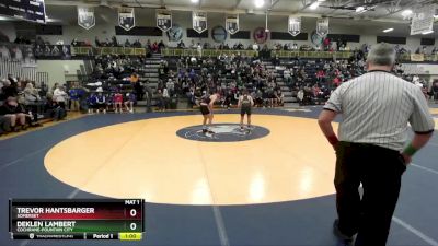 113 lbs Cons. Round 3 - Trevor Hantsbarger, Somerset vs Deklen Lambert, Cochrane-Fountain City