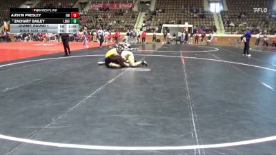 285 lbs Champ. Round 1 - Austin Presley, Montevallo vs Zachary Bailey, Life U - NCWA