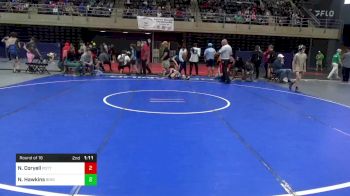 93 lbs Round Of 16 - Nolan Coryell, Pottstown vs Nialah Hawkins, Binghamton