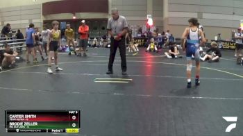 85 lbs Round 5 (6 Team) - Brodie Zeller, MO Outlaws vs Carter Smith, Team Alpha