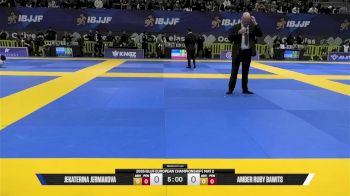 Amber Ruby Bawits vs Jekaterina Jermakova 2026 European Jiu-Jitsu IBJJF Championship
