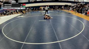 125 lbs Champ. Round 1 - Keito Shaw, Alvernia University vs Evan Davis, Pennsylvania State University - Altoona