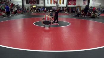 150 lbs Round 5 - Kael Cook, Burlington Notre Dame vs Ryker Peters, Fort Madison