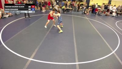 157 lbs Cons. Round 1 - Tristan Dauner Olson, Guerrilla Wrestling Club vs Gavin Edwards, Guerrilla Wrestling Club