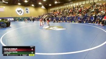 125 lbs 3rd Place Match - Catalina White, Centennial vs Delilah Robles, Liberty (Bakersfield)