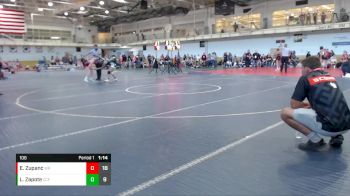 106 lbs Round 4 (6 Team) - Ember Zupanc, Wisconsin Red vs Lilliana Zapote, Carolina Cross-Face