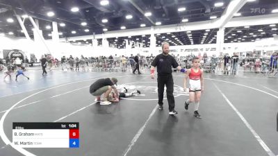 61 lbs 3rd Place - Bridger Graham, Matsu Matmen vs Waylon Martin, Team Idaho